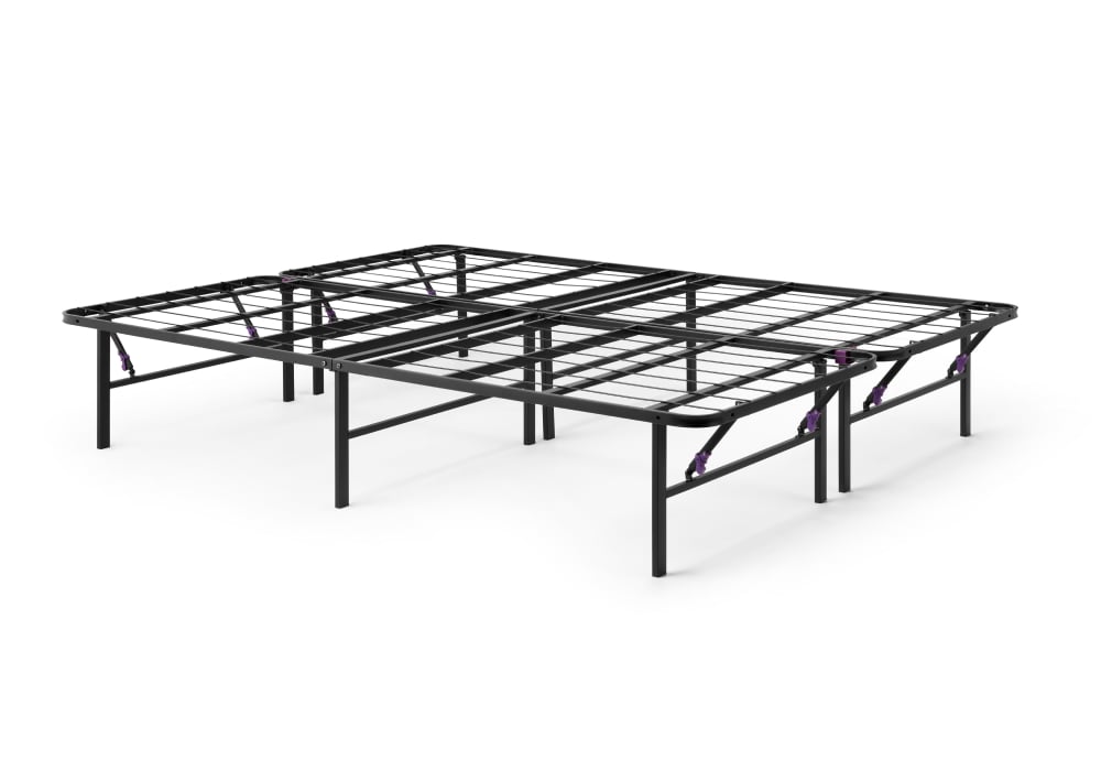 Platform Bed Purple, Platform Base Bed Frame