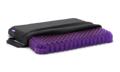 purple chair cushion